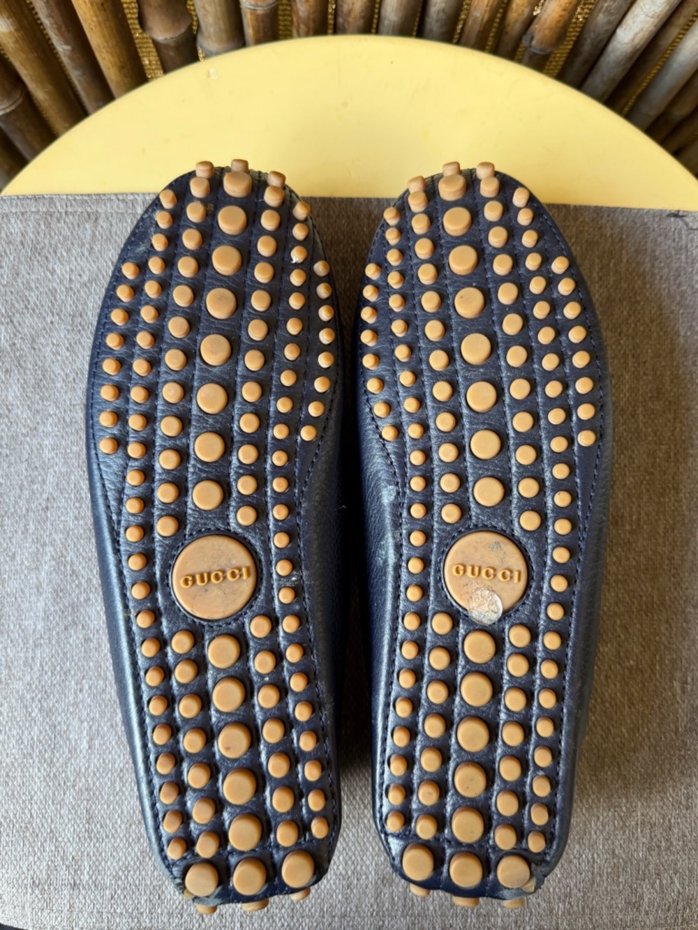 GUCCI men’s leather loafers - Picture 7 of 10